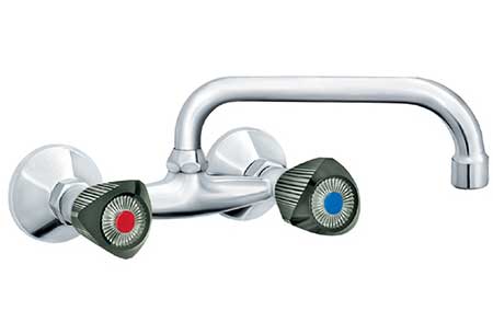 Rosan Zidna baterija za sudoperu ili lavabo Izliv 200mm KF03101