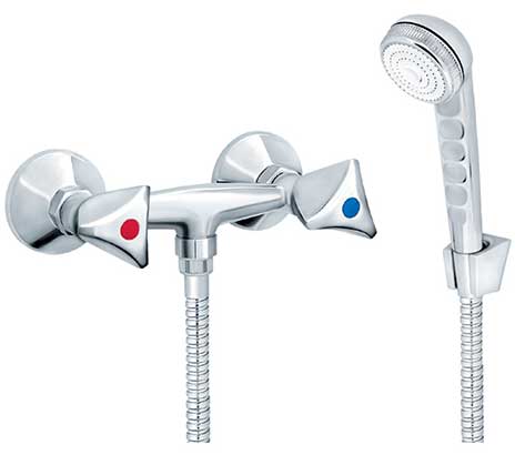 Rosan Baterija za tuš-kadu sa ručnim tušem K10101