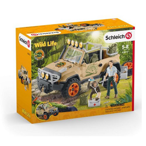 Schleich Figure - Istraživački terenac i rendžer 42410