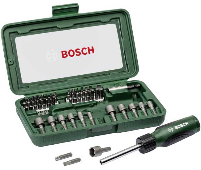 Bosch 46-delni set bitova odvrtača 2607019504