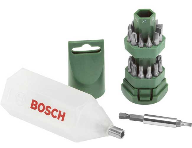 Bosch 25-delni set bitova odvrtača Big Bit 2607019503