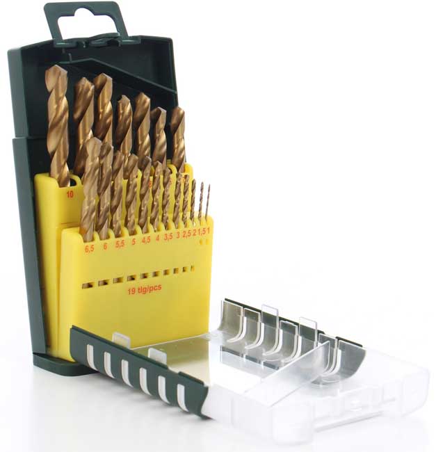 Bosch 19-delni set HSS-TiN burgija za metal 2607017152