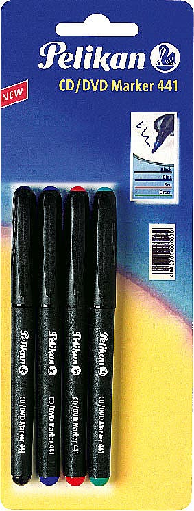 Set Markera za CD/DVD, 1/4, 08M441