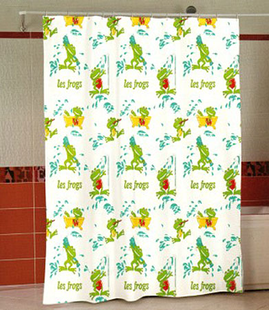 Zavesa za kadu i tuš kabinu Frog 180x200