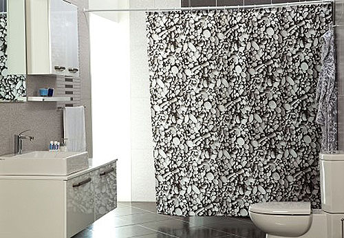 Zavesa za kadu i tuš kabinu Rocks 180x200 - Image 1