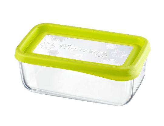 Posuda staklena Frigoverre System 21x13  zelena 335160/605 