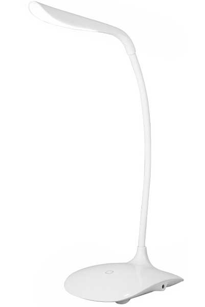 Stona LED lampa sa punjivom baterijom i fleksibilnim vratom Prosto LSL-2505/WH