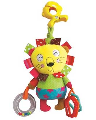 Prime Toys Viseća dečija igračka sa glodalicom Lav 0127207