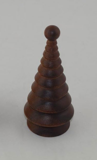 Jelkica Božić od orahovog drveta 10 cm