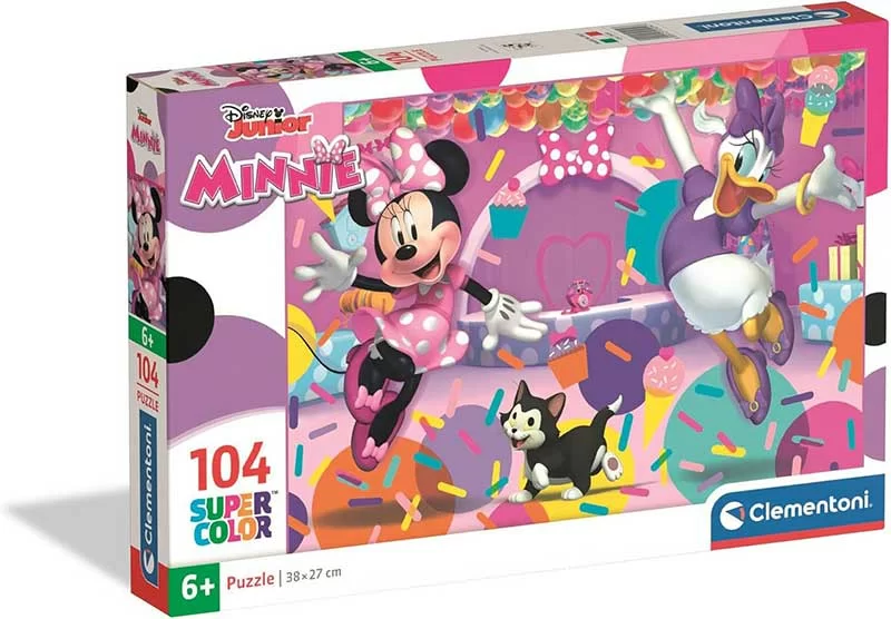 Puzzle slagalice za decu 104 dela Disney Minnie And Friends Clementoni 25054