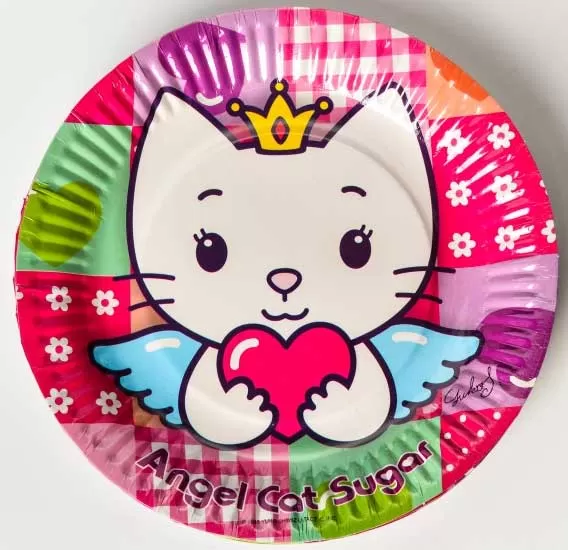 Party tanjirići Angel Cat 6 kom. 315714