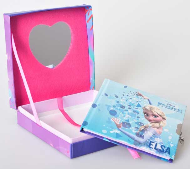 Dnevnik sa ključem i ogledalom Frozen 322835
