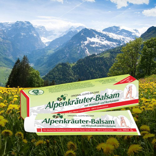 Krema od alpskih trava za vene – Alpenkrauter 200ml - Image 1