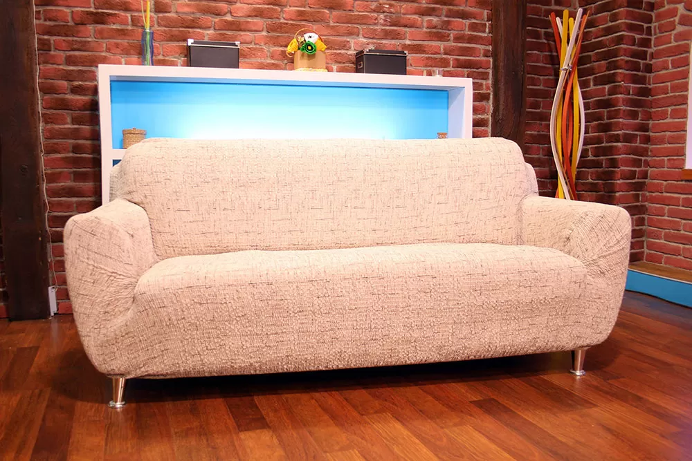 Sharp Fit elastična presvlaka za trosed bež