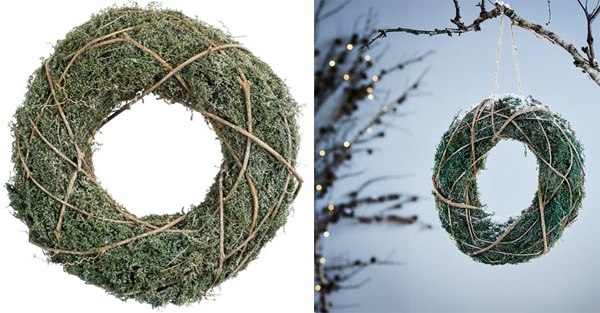 Novogodišnji venac 35cm Beur