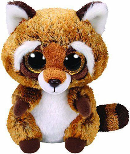 TY Beanie Boos Plišane igračke - Rakun Rusty 15cm MR36941