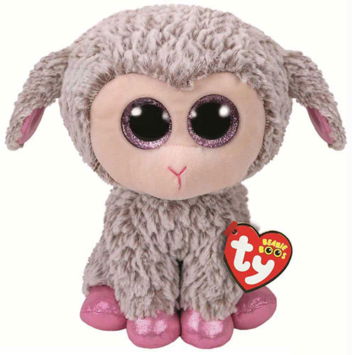 TY Beanie Boos Plišane igračke - Jagnje Dixie 24cm MR37257 - Image 1