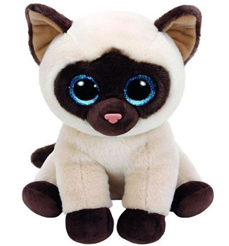 TY Beanie Boos Plišane igračke - Sijamska mačka Jaden 15cm MR42129