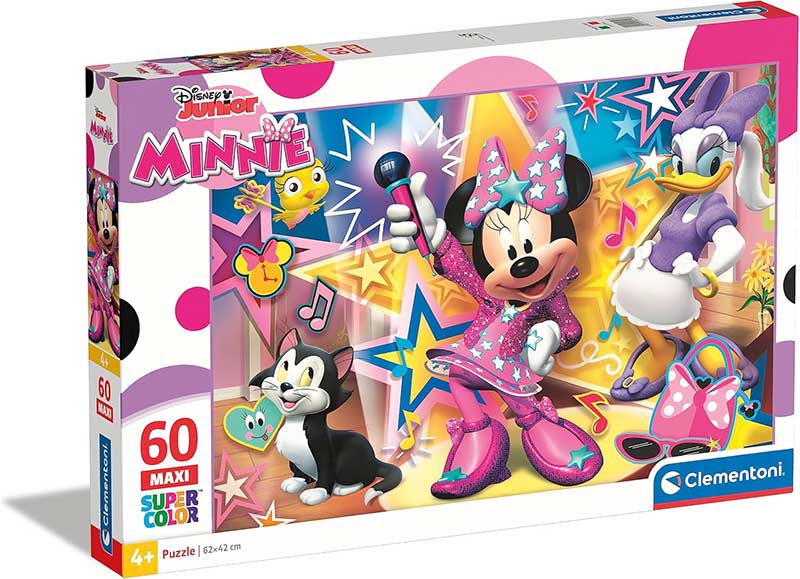 Puzzle slagalice za decu 60 maxi delova Disney Minnie Happy Helpers Clementoni 26443