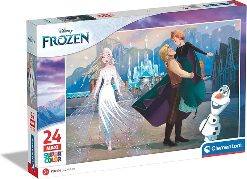 Puzzle slagalice za decu 24 maxi dela Disney Frozen Clementoni 24242