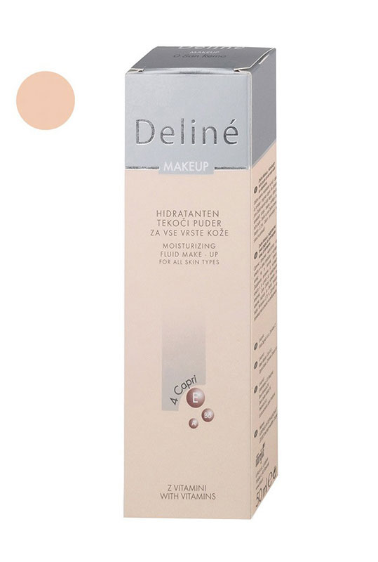 Deline make up - tečni puder za lice Capri 4 50 ML