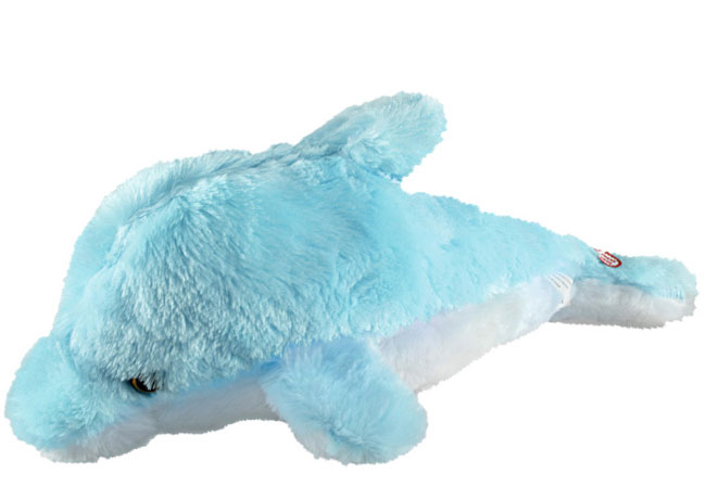 Višebojno LED noćno svetlo u obliku plišanog delfina PD01/BL