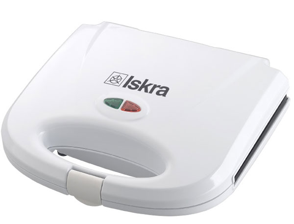 Iskra sendvič toster 800W MG-2-WH