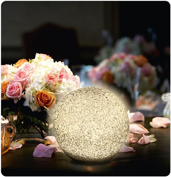 Dekorativna svetleća kugla LED 12cm