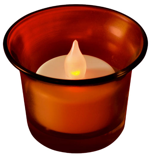 LED sveća u čašici CDG1/RD