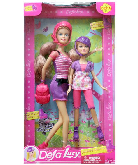 Defa Lutka Lucy sa sestrom na rolerima 81302