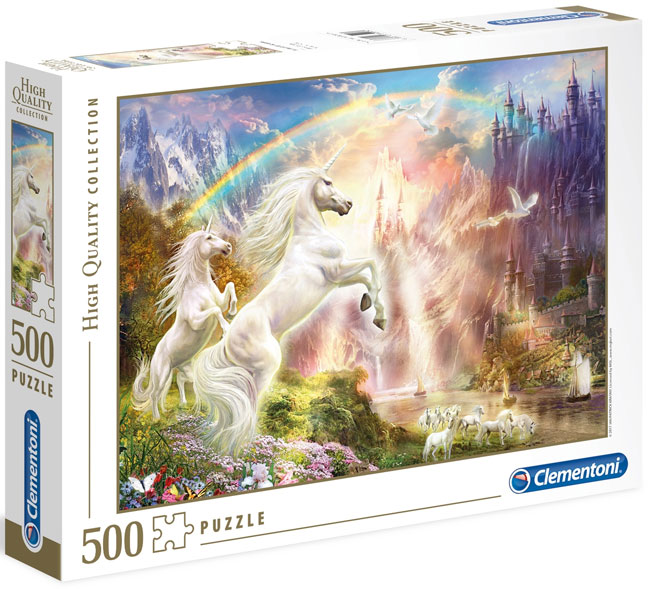 Clementoni Puzzle 500 delova Jednorozi 35054