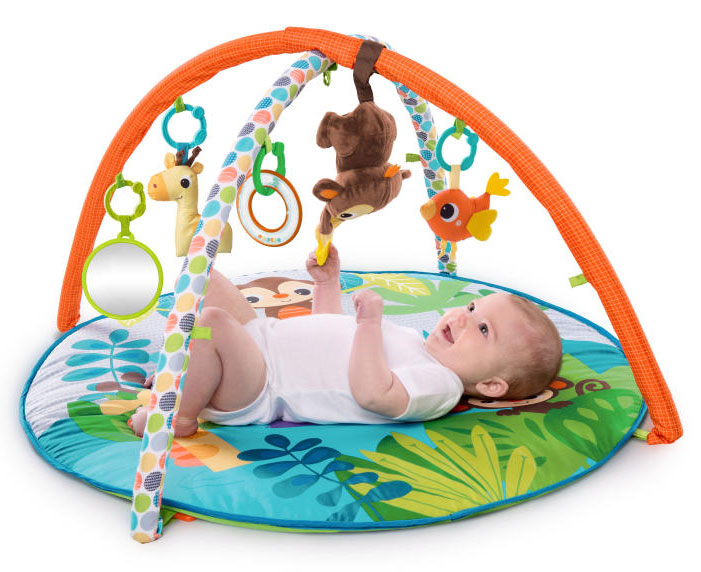 KIDS II BrightStarts Podloga za igru Monkey Buisness - Majmunska posla 11079