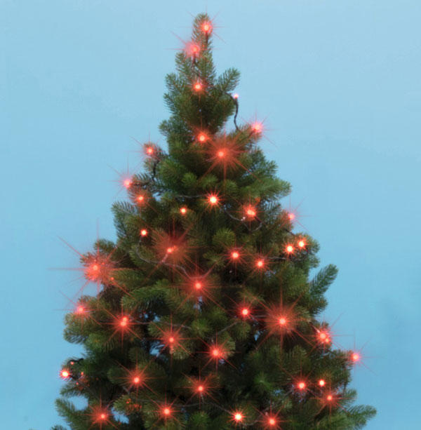 Novogodišnje lampice za jelku sa 50 crvenih LED dioda KII50/R - Image 1