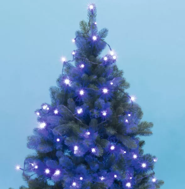 Novogodišnje lampice za jelku sa 50 plavihLED dioda KII50/BL