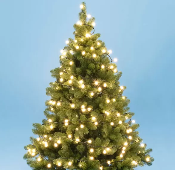 Novogodišnje lampice za jelku 200 toplo belih LED dioda KII200B/WW