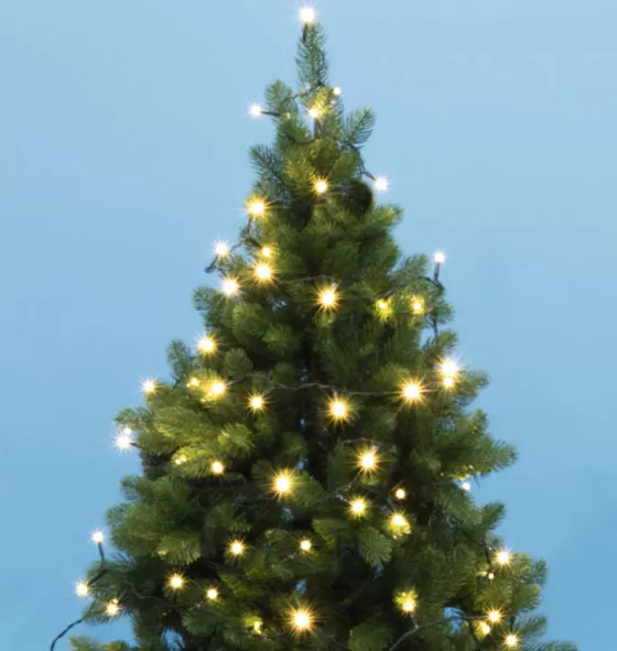 Novogodišnje lampice za jelku 100 toplo belih LED dioda KII100/WW