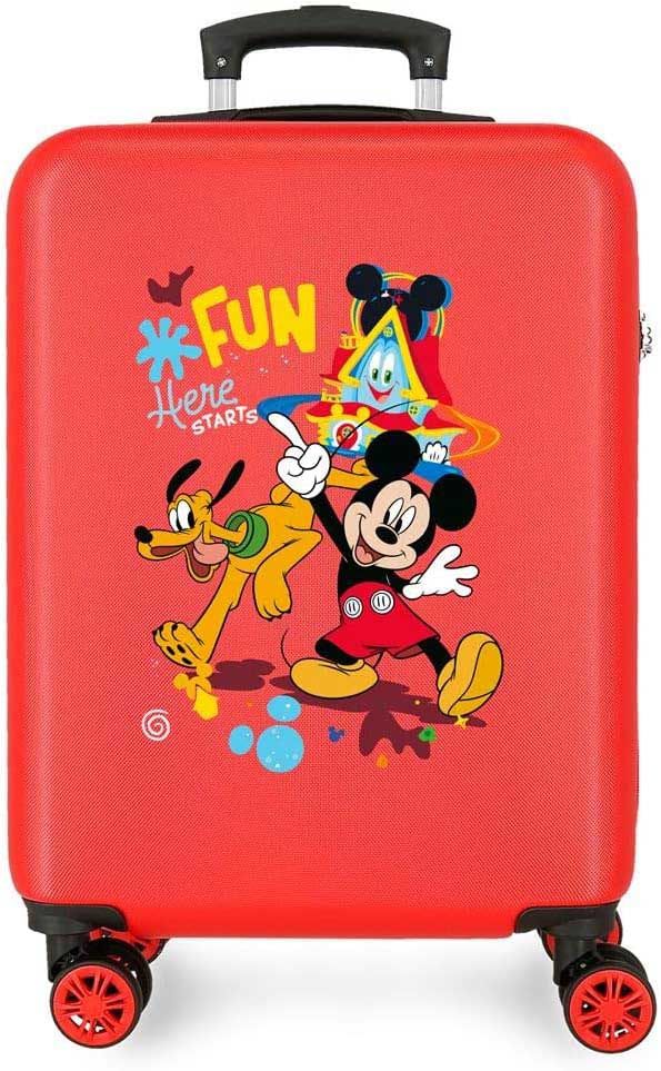 Dečiji ABS kofer 55cm Disney Mickey All smile red 40211