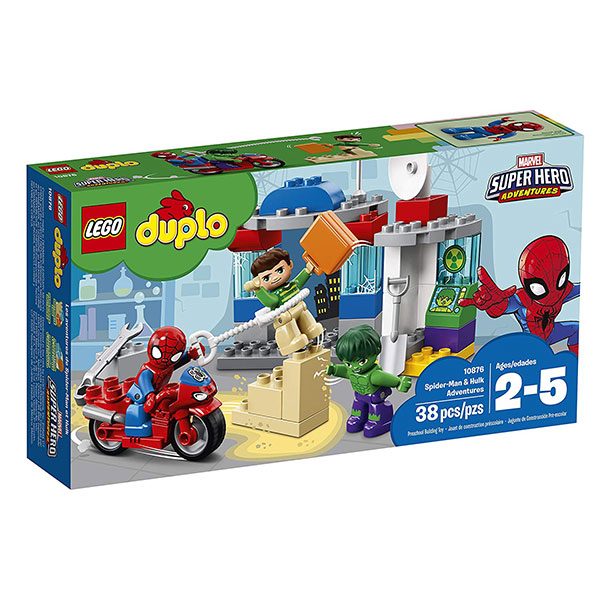 LEGO® DUPLO® Kocke - Spajdermen i Halk 10876