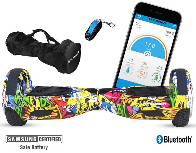 Hoverboard Xplorer City 6,5 Hip-Hop V3