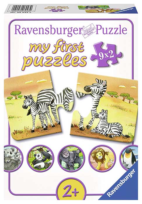 Ravensburger Moje prve puzle - Divlje životinje sa mladuncima 06943