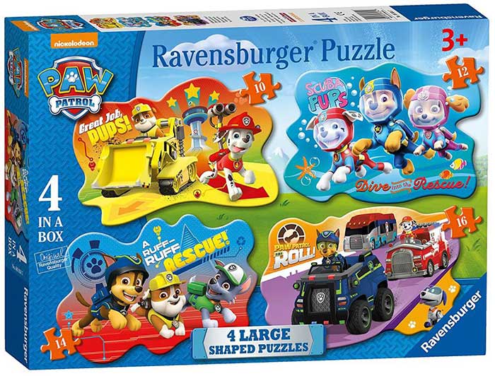 Ravensburger slagalice 4 u 1 - Patrolne šape 06934