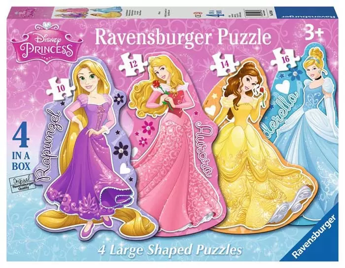 Ravensburger slagalice 4 u 1 - Disney Princess 07398