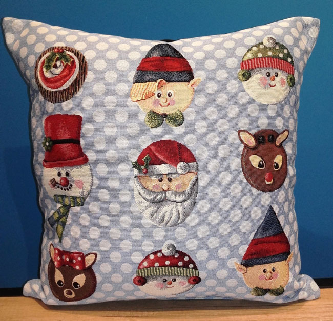 Novogodišnji dekorativni jastuk 45x45 015