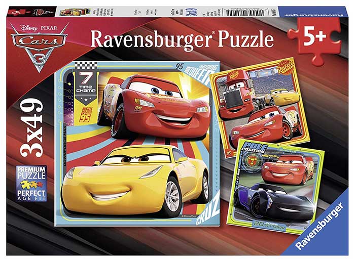 Ravensburger Puzle 3x49 Disney Cars 08015