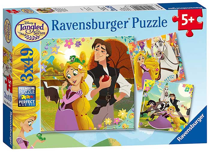 Ravensburger Puzle 3x49 Disney Zlatokosa 08024