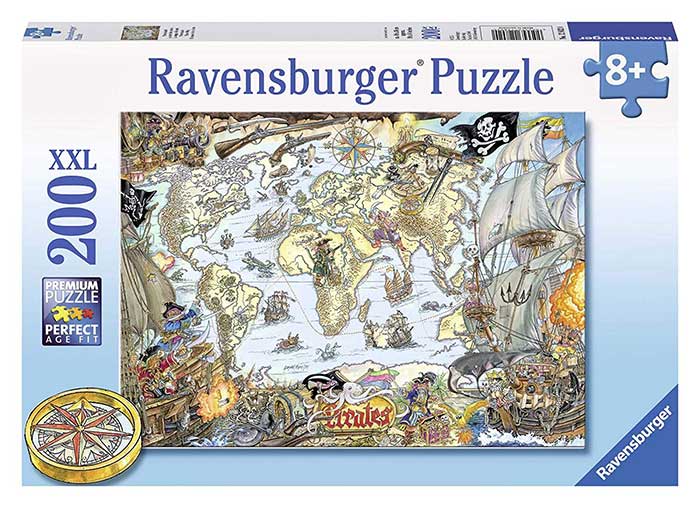 Ravensburger Puzle 200 delova - Gusarska mapa 12802