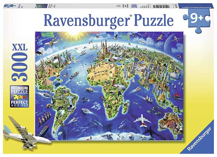 Puzzle 300 delova - Znamenitosti sveta Ravensburger 13227