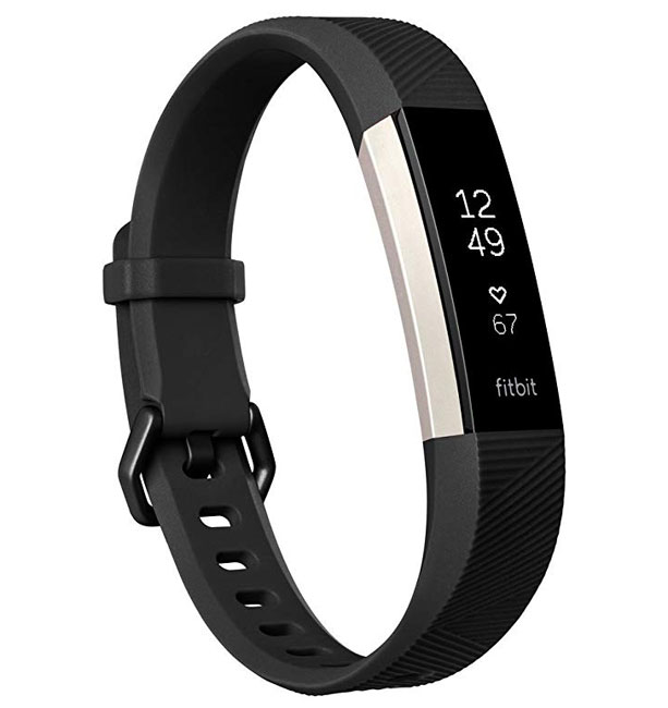 Pametna narukvica za praćenje fizičkih aktivnosti Fitbit Alta HR Black L