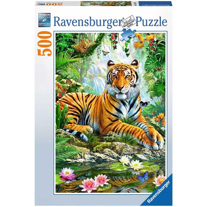 Puzle Ravensburger - Tigar odmara 14742