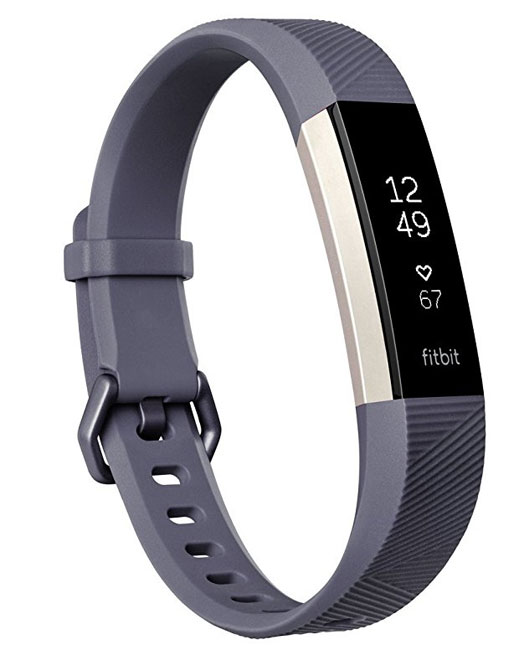 Pametna narukvica za praćenje fizičkih aktivnosti Fitbit Alta HR Blue Grey S